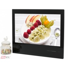 Встраиваемый Smart телевизор для кухни AVS240KS (черная рамка)